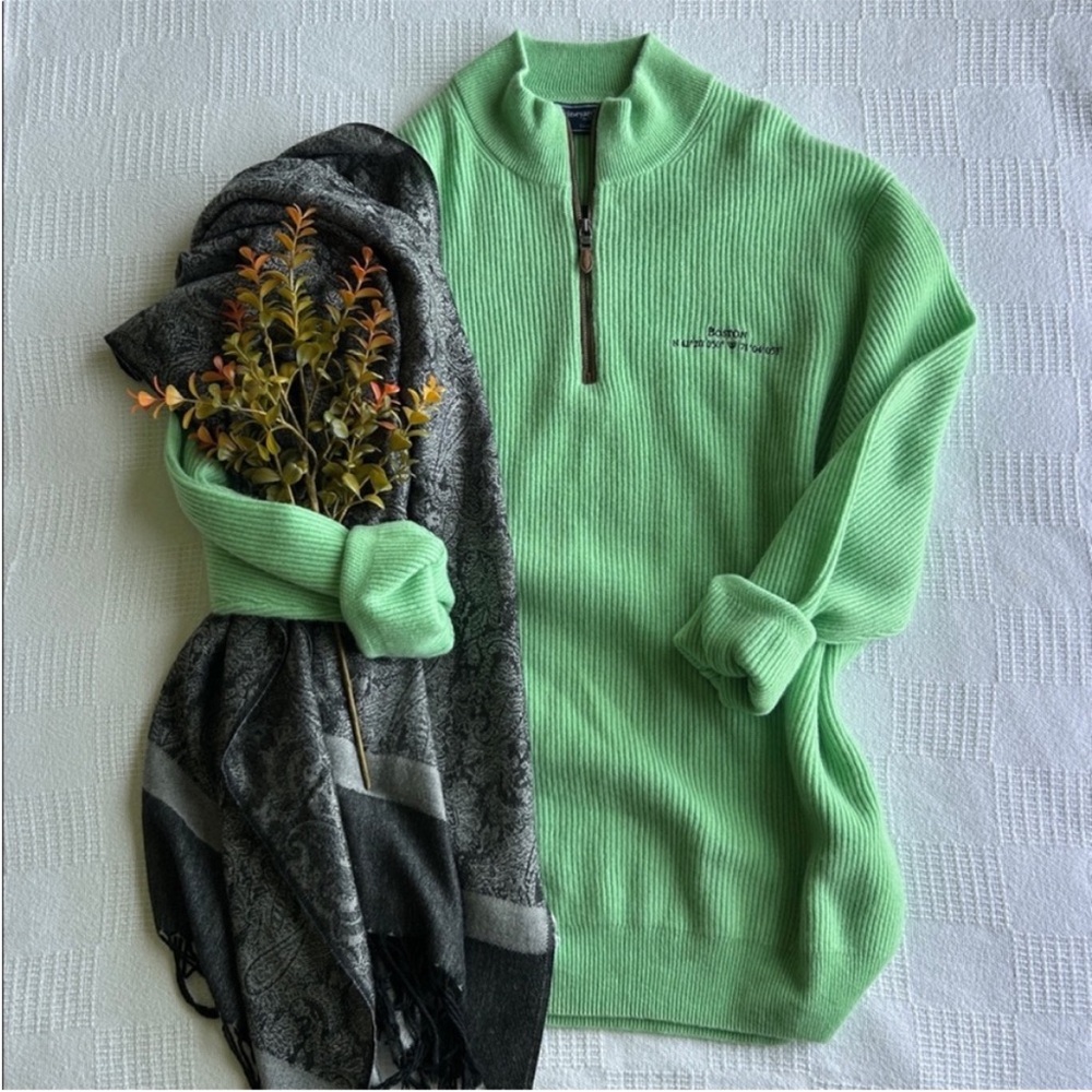 Vineyard Vines Cashmere Boston Coordinates sweater 
Size XL